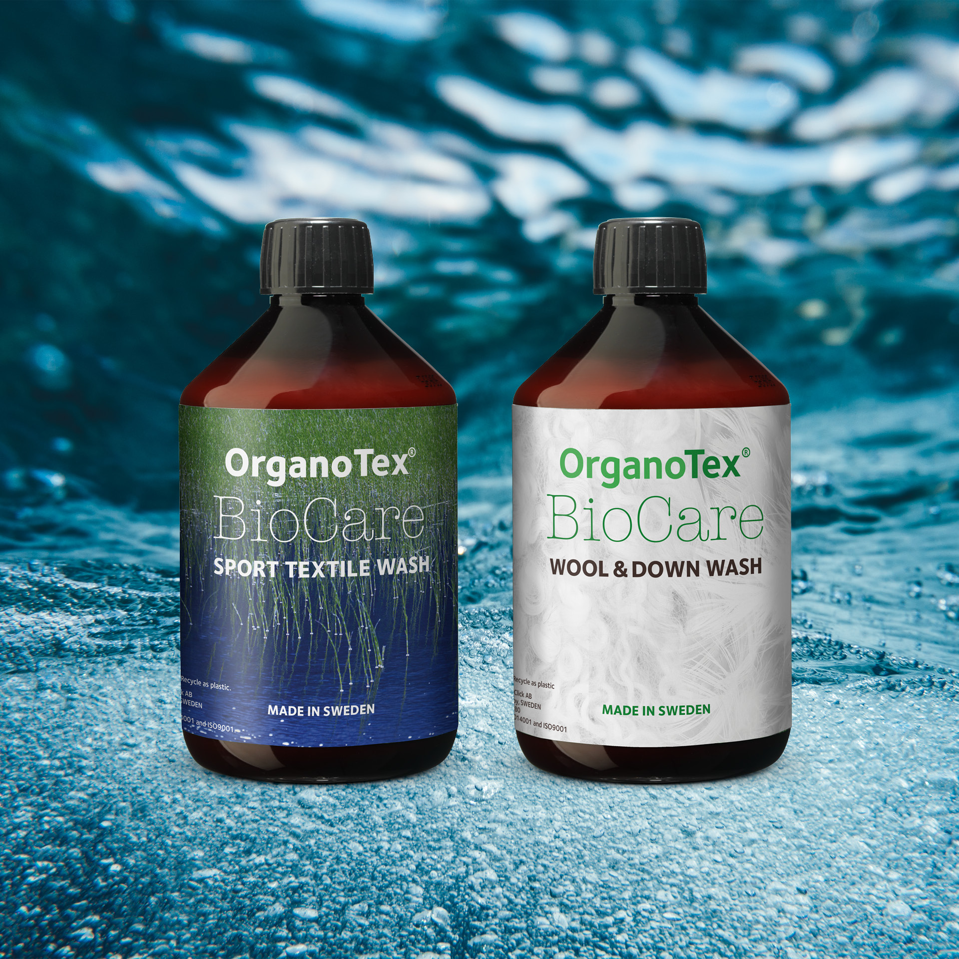 OrganoTex tvättmedel för sportkläder, ylle och dun